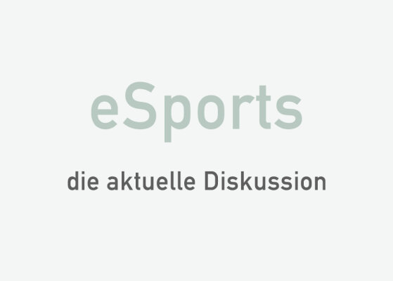 Gamer oder Athlet – die Diskussion um eSports - Für und Wider einer Aufnahme in den DOSB