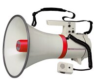 Schultermegaphon SM-040S 40 Watt Sirene Megafon