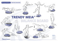 Trendy Meia Balance-Trainer blau