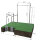 Tolymp Fitnessstation Dip Buin 240cm kein Zubehör Profi-Stange 140cm