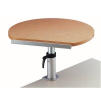 Ergonomischer Tischaufsatz mit kyBounder 46*96x6cm  bordeaux holz