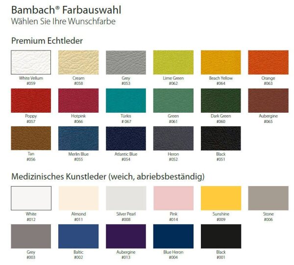 Bambach Sattelsitz L Standard (weiche B__) white vellum Cutaway Armlehne & Rckenlehne