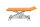 Hydraulischer Therapietisch Eco Fresh 3.0 apricot silber mit Einsatz für Nasenschlitz ohne Rundumschaltung ohne Armauflagen