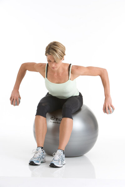 Togu Stonies Toning Gewichtsbälle blau 2,0kg