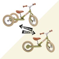 Dreirad Trybike Steel Vintage pink kein Zubehör