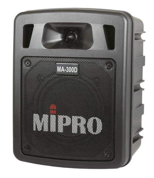 Mipro Musikanlage MA-303 Yoga & Fitness mit folgender Ausstattung: Head-Set mit 2-fach Funkempfänger