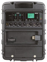 Mipro Musikanlage MA-303 Yoga & Fitness mit folgender Ausstattung: Head-Set mit 2-fach Funkempfänger