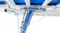 Eurotramp Wettkampf-Trampolin Ultimate 5x4mm 50mm stationär mit Rollständer