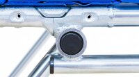 Eurotramp Wettkampf-Trampolin Ultimate 5x4mm 50mm stationär Rollständer