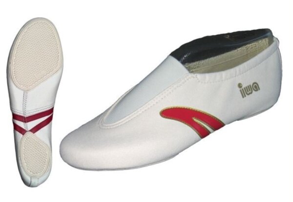 IWA Kunstturnschuh 502 in der Farbe creme, Größe 40