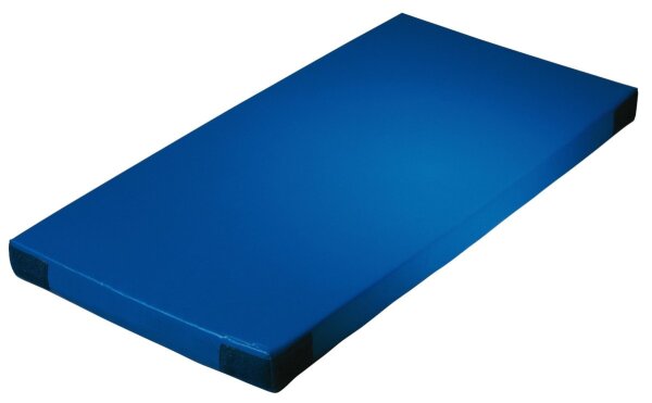 Super Leichtturnmatte mit Klettecken in der Farbe rot 8cm 200x125cm