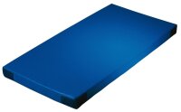 Super Leichtturnmatte mit Klettecken in der Farbe rot 8cm 200x125cm
