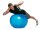 Sitz- und Gymnastikball MyBall mit Durchmesser 65cm, Farbe blau-transparent