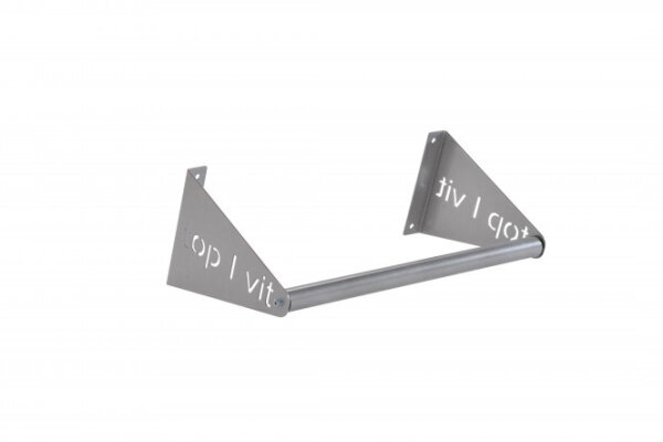 Gymnastikmatten Wandhalterung 68cm silber Befestigungsset Betonwand