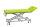 Hydraulische Behandlungsliege Eco Fresh 2.0 atoll silber ohne Einsatz f. Nasenschlitz mit Rundumschaltung ohne Armauflagen