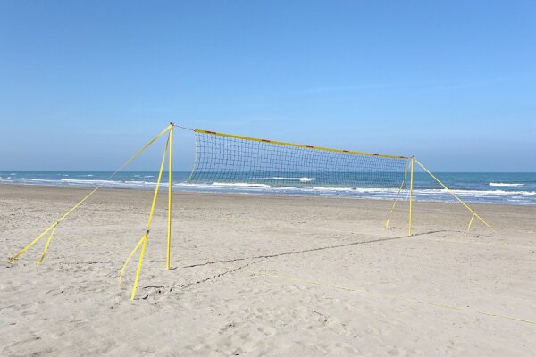 Fun Volley Set Courtline Beach Masters, Länge 9,5m