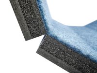 Rollmatte Flex, Farbe gelb in der Sonderlänge 9m, Stärke 35mm