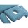 Hydraulische Behandlungsliege Eco Fresh 2.0 safran silber ohne Einsatz f. Nasenschlitz mit Rundumschaltung mit Armauflagen